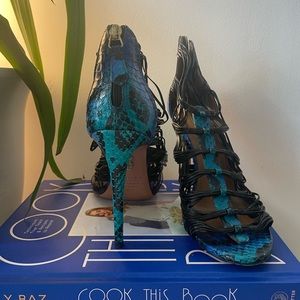 Aquazzura Snake Heels